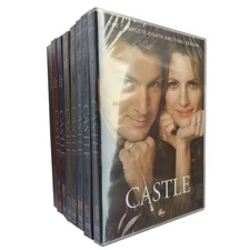 Castle Season 1-8 DVD Complete Series (38-Disc Set) *New Sealed Region 1 USA*