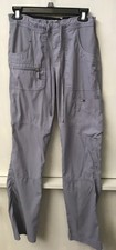 Koi Lite Women's Peace Scrub Pants Gray Slim Fit 721-R Size XS Regular