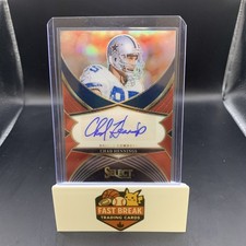 2024 Panini Select - Select Signatures Chad Hennings #SSP-CHS Red Prizm /75