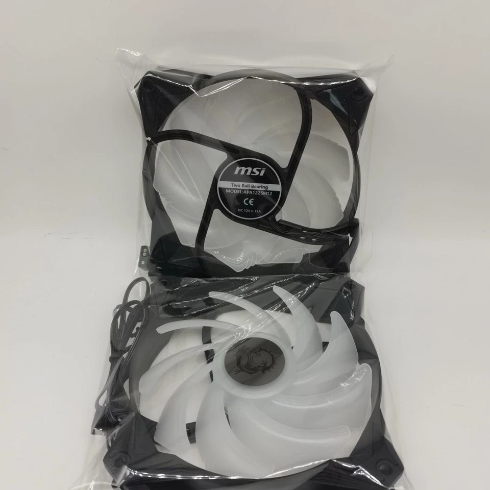 (New) MSI MAG CORELIQUID 240R 360R RGB Desktop Fan 120MM-US Seller - Image 3 of 3