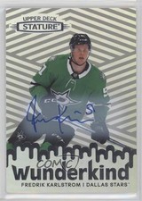 2022-23 Upper Deck Stature Wunderkind Auto Fredrik Karlstrom #W-33 Auto 09nc