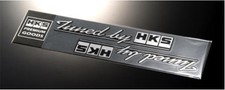 Hks For Hks Sticker Tuned By Black 2pcs Hks For Hks Sticker Tuned By Black 2pcs