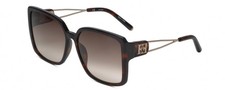 Escada SESD31 Glasses, Shiny Dark Havana, 59 for Women, Shiny Dark Havana