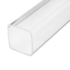 1 Pcs 50mmx50mmx2mm Wall Thickness 407mm Long Clear Acrylic Square Tube