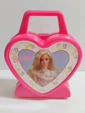 Vintage Barbie 10.5" Carrying Case Take Along Storage Container