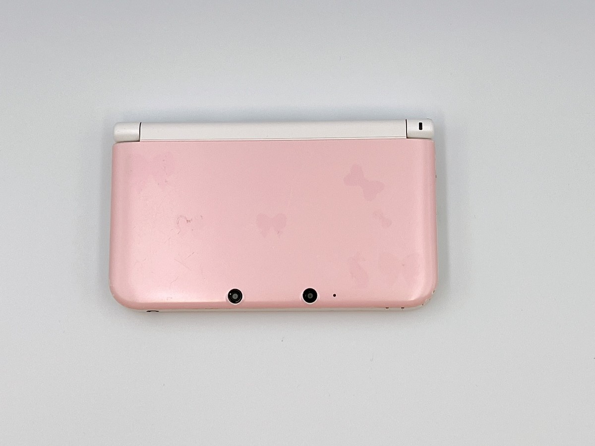 Nintendo 3DS XL LL Console Pink White SD Japan Tested Fast Ship