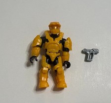 Halo Mega Constructs Yellow Spartan with Magn...