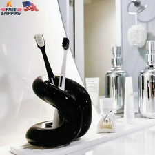 Handmade Ceramic Holder Stand for Toothbrushes, Makeup Brushes, and Pens - Minim