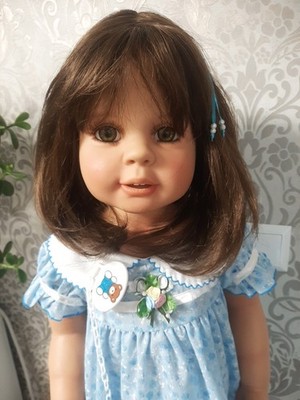Künstlerpuppe '' Lyra'' Monika Peter-Leicht  , Vollvinyl Lim: 100