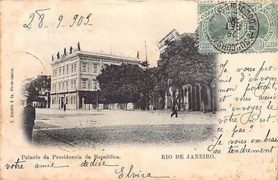 Brasil - RIO DE JANEIRO - Palacio da Presidencia da Republica - Ed. S. Grandin &