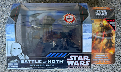 Wizards of the Coast Star Wars Miniatures Battle of Hoth + Bounty Hunters 2007