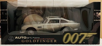 AUTOart 007 GOLD FINGER ミニカー 1965 Aston Martin DB5, James Bond 007 Goldfinger, AUTOart, 1/18