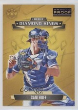 2021 Panini Diamond Kings Debut Artist Proof Blue Sam Huff #DDK-TR 1x1