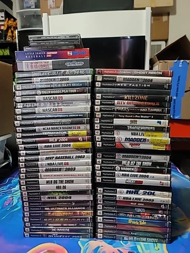 Lot Of 56 PS2 PlayStation 2 Games Old Video Game Lot Plus A Few Xtras As Is 