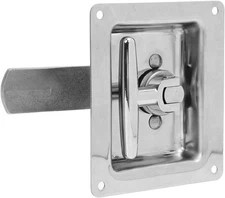 Foladable T Handle Latch, Highly Polished Toolbox Latch Rustproof for Mobile... 