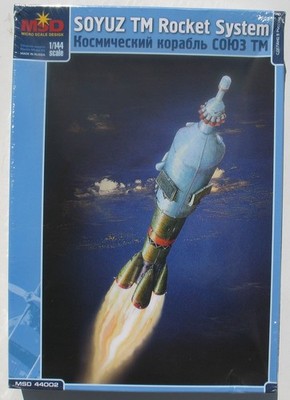 MSD 44002 Soyuz TM Rocket System Rakete 1:144 Space Raumfahrt Bausatz Sojus Kit