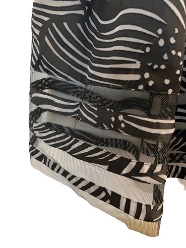 NWT $198 Anthropologie SB by Sachin + Babi Nightbloom Skirt Size 4 Midi Black - Picture 4 of 16