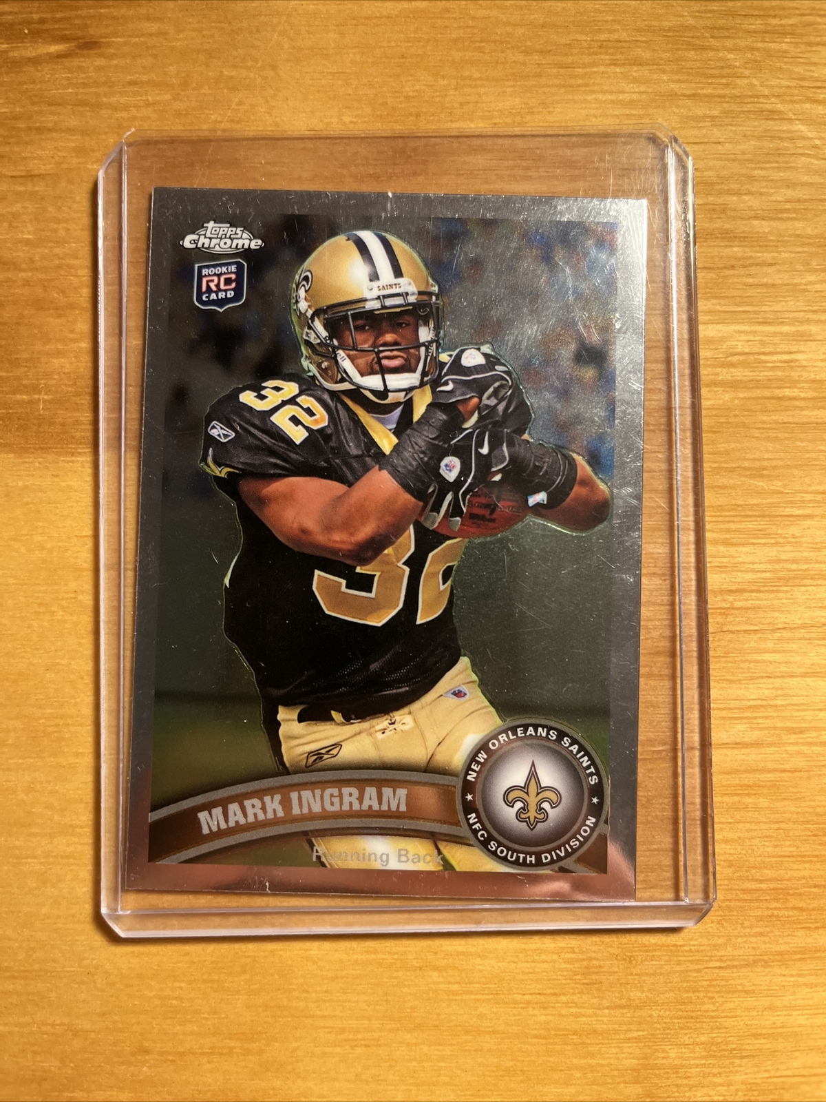 2011 Topps CHROME Mark Ingram Rookie Card RC #50