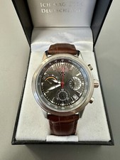 Foucault Armbanduhr - “Ich mag Dich Deutschland” Edition, mit Lederarmband