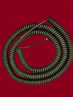 3-ADRIG 2,5 qm WENDEL SCHWARZ LSZH 16 Ampere NETZKABEL, 2 Meter (79'') SPULENLÄNGE #