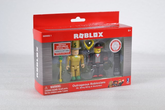 Roblox Mr Bling Figure Pack For Sale Online Ebay - set of 6 roblox series 1 core figure packs mr bling bling