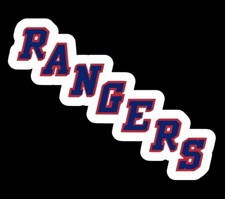 NEW YORK RANGERS  Logo Sticker  Puck Stickers Car  NHL Hockey Decal Ice