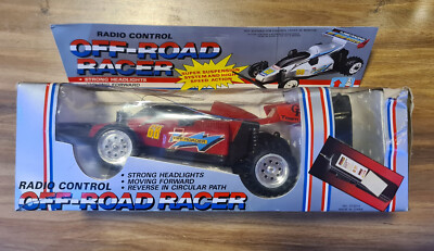 Vintage 90s OFF ROAD RACER buggy Remote Control RC 1:15 UNTESTED NOS | eBay