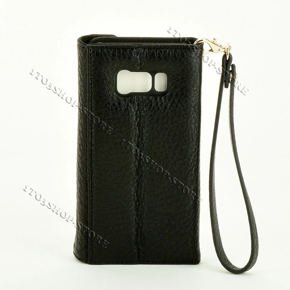 Case-Mate Folio Cartera Samsung Galaxy S8 Funda de Cuero con Ranuras para Tarjetas - Negra Usada Foto 2 de 4