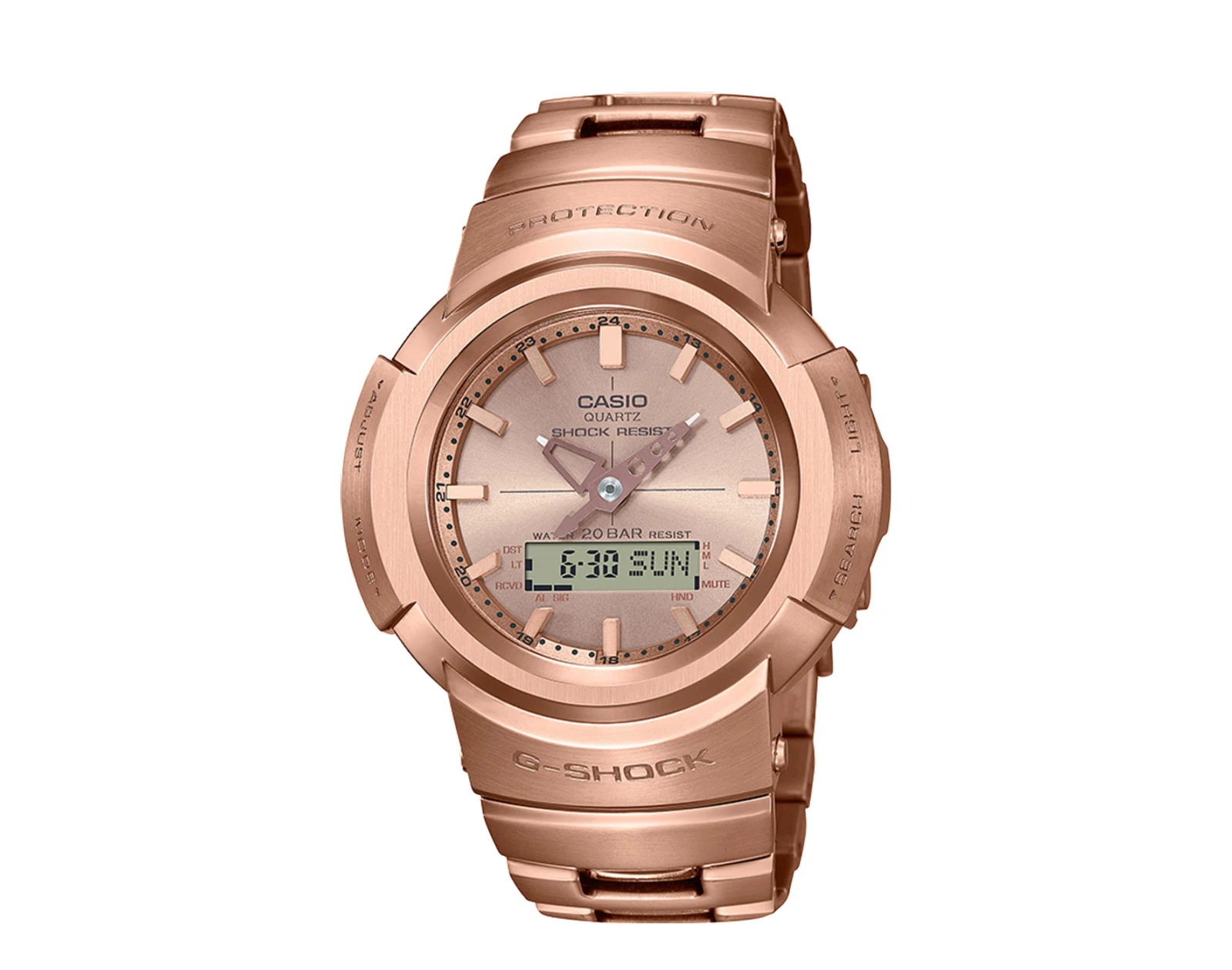 時計 G-SHOCK AWM-500GD-4AJF AWM500GD-4A | Brown Full Metal Watch - G-SHOCK | CASIO