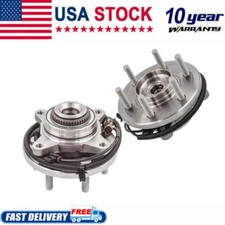 2Pack Front Wheel Bearing Hub Assembly For 2015 2016-2017 Ford F-150 6 Lug 4WD