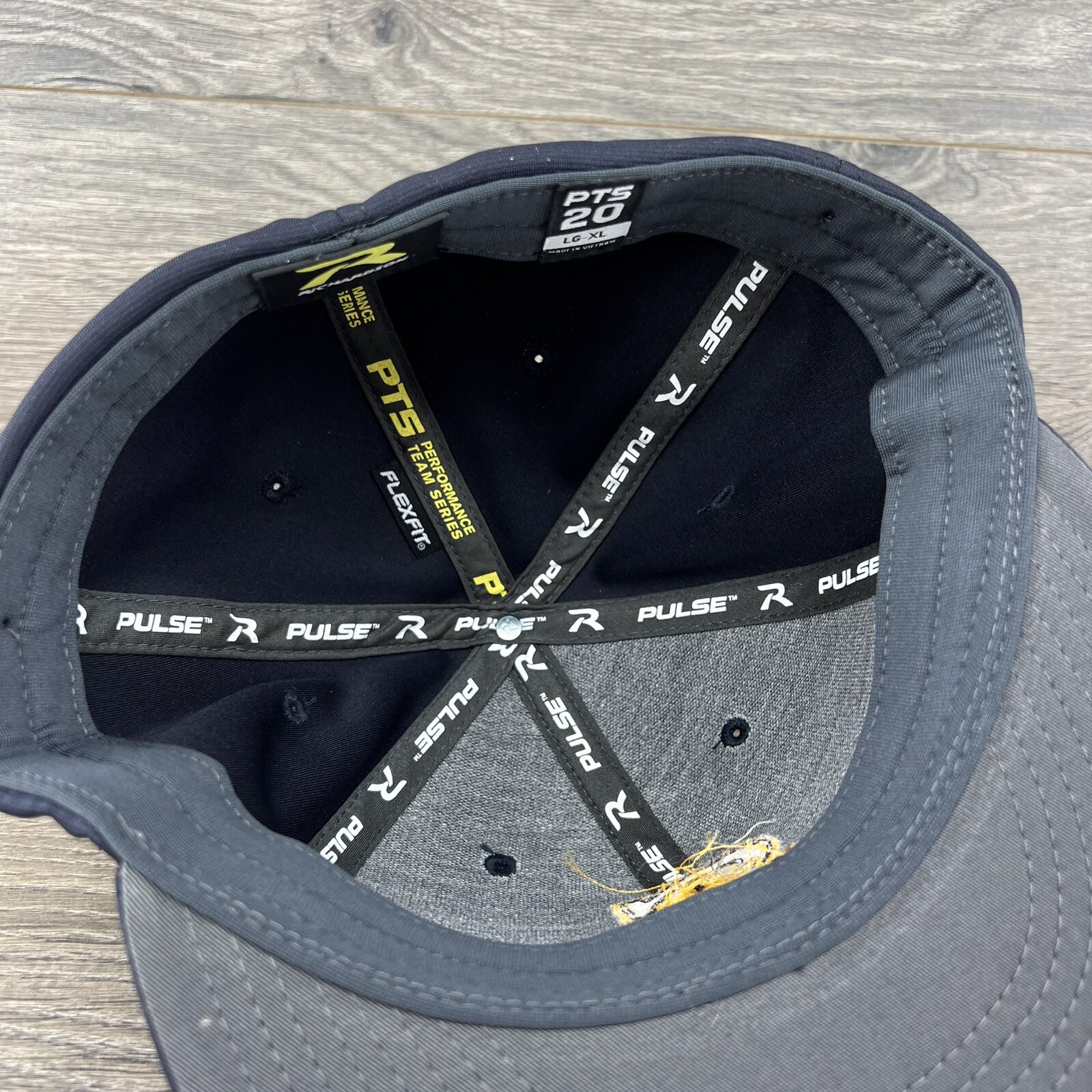 Richardson PTS20 Stretch-Fit Baseball Hat Size LG XL Navy S Ranger Logo