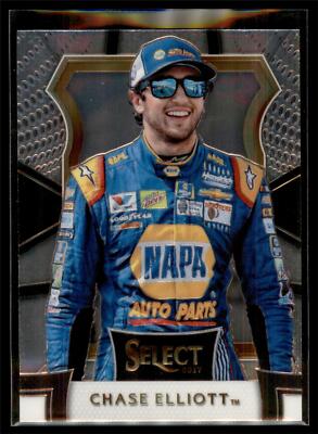 2017 Panini Select Racing NASCAR Base Set Grandstand #52 Chase Elliott Quantity