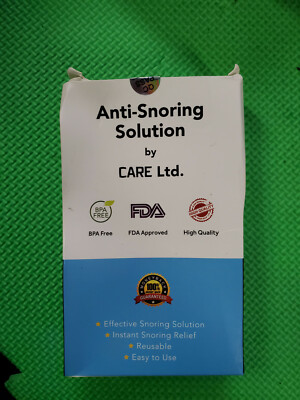 Care Ltd. 2-In-1 Anti-Snoring Solution Snore Reducing Aid 
