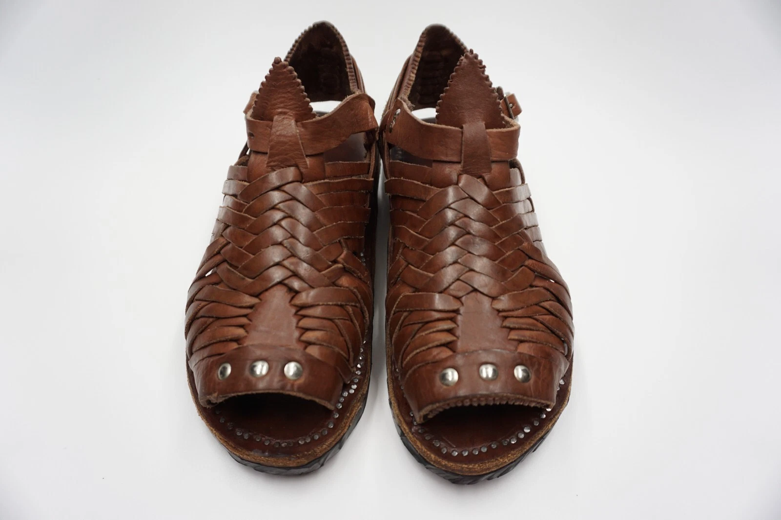 HUARACHES PIHUAMO THE ORIGINAL CLASSIC BROWN RETRO VINTAGE ACME - MRM02