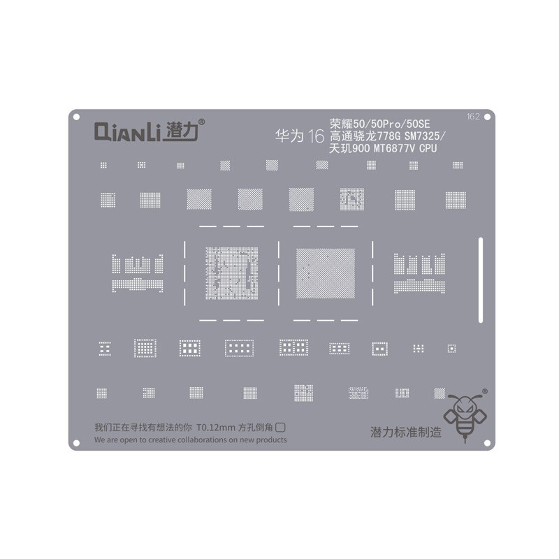 QianLi Bumblebee Stencil QS162 CPU Snapdragon 778G SM7325 QianLi Bumblebee Stencil QS162 CPU Snapdragon 778G SM7325