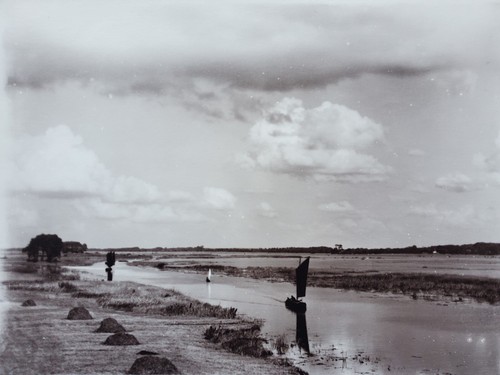 Fotografie Vintage Landschaft Rudolf Stickelmann Worpswede Teufelsmoor um 1925 - Picture 2 of 9