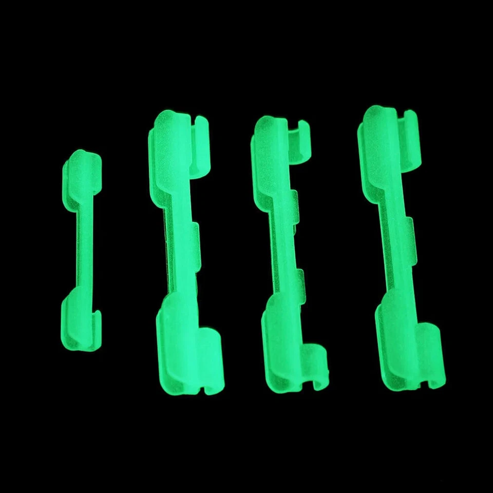 10pcs Rod Tip Light Holder Clips On For Glow Stick Fit 1.3mm To 4.0mm Rod Tip - Image 3 of 4