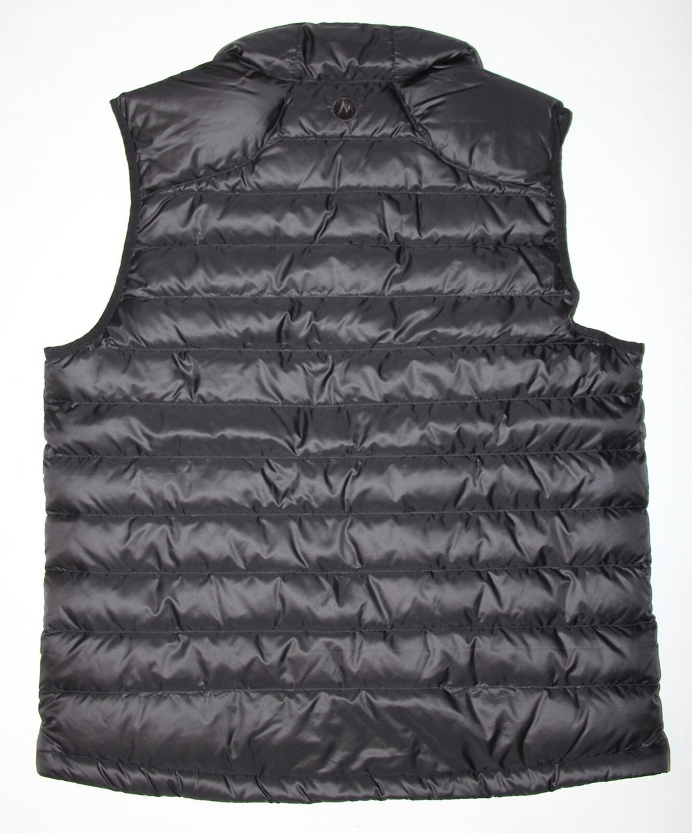 Marmot Men's Zeus Down Vest - Size Large - Black - NEW | eBay