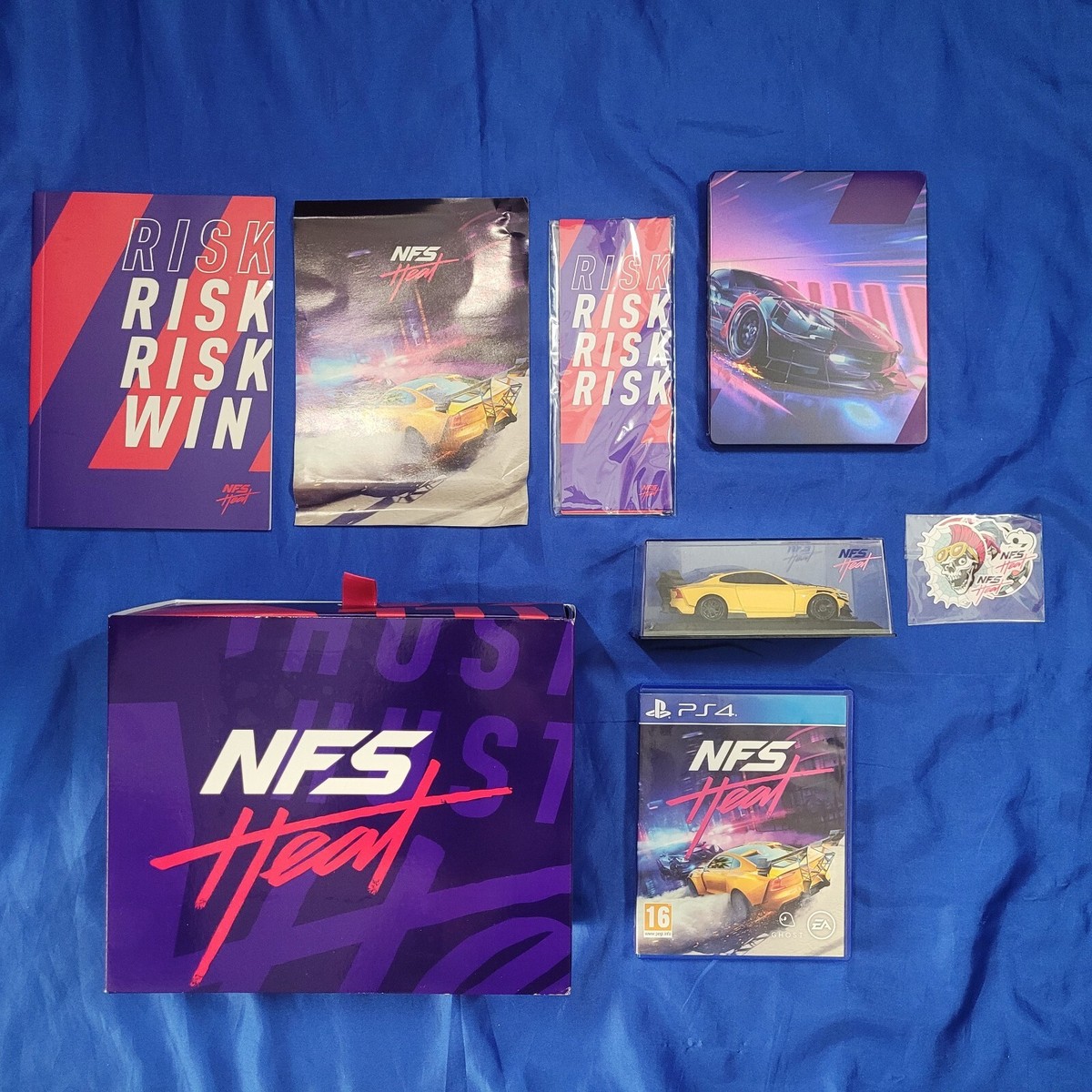 ps4 NFS HEAT Polestar 1 Collectors Edition REGION FREE PAL
