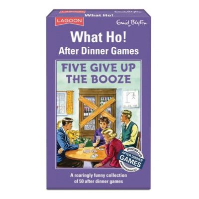 Enid Blyton What Ho! Five Give Up The Booze 50 After Dinner verschiedene lustige Spiele