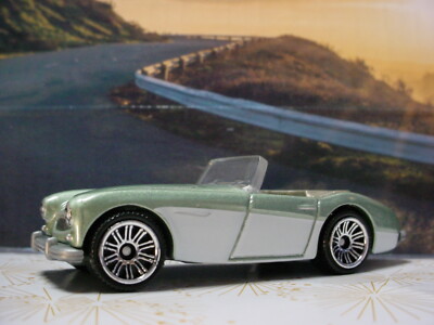 2021 BLUE HIGHWAYS II Exclusive '63 AUSTIN HEALEY 3000 MK2 Green Matchbox LOOSE
