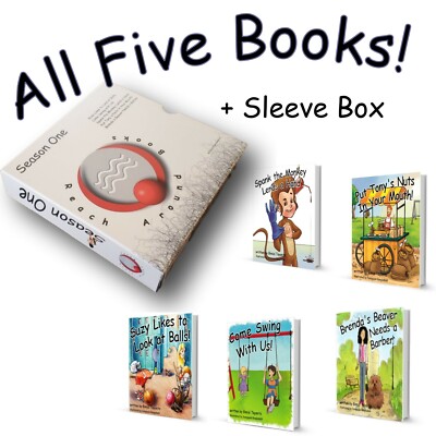Reach Around Books Season One--All 5 Books--Brand New with Sleeve Container  | eBay