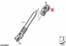 BMW E93 E9x M3 Convertible Steering Knuckle Swivel Joint 2283431