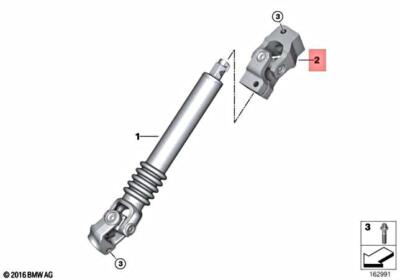 BMW E93 E9x M3 Convertible Steering Knuckle Swivel Joint 2283431 