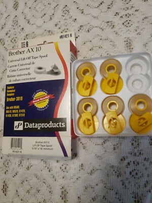 Vintage Data-products Compatible Universal Lift Off Tape Tool Brother Ax10 5PCS