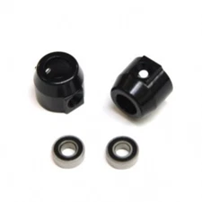 NEW STRC Alum Rear Lock-outs (1Pr) Vaterra Ascender Black FREE US SHIP