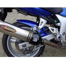 R&G Exhaust Protection Oval Black (RHS Can Cover) Suzuki TL1000S 1997 - 2001