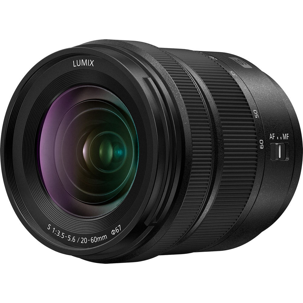 Panasonic Lumix S 20-60mm f/3.5-5.6 Lens Wide Angle Zoom Lens for