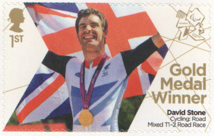 London 2012 Paralympic Gold Medal Winners Single Stamps. Each sold separately. - Picture 34 of 36