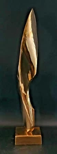 Leonardo Nierman Abstract Bronze Sculpture Signed & Numbered 23.5" w/Provenance